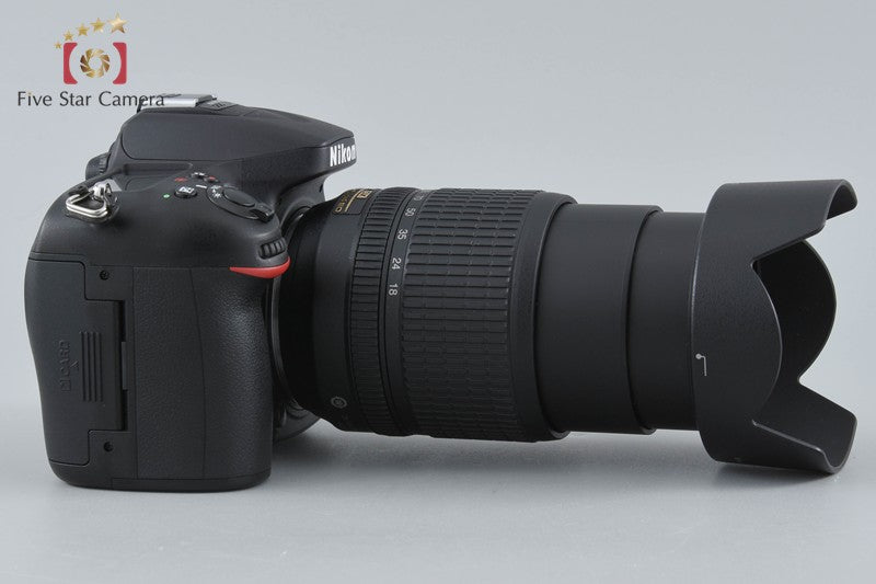 "Shutter count 805" Nikon D7100 24.1 MP Digital SLR Camera 18-105 VR Lens