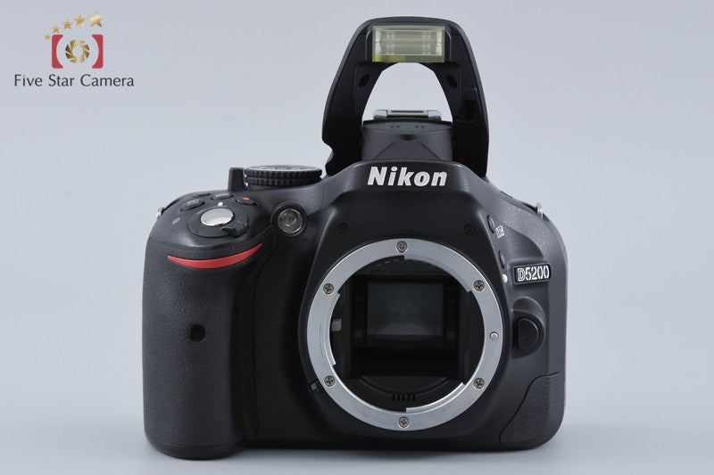 "Shutter count 2,685" Nikon D5200 Black 24.1 MP DSLR 18-55 VR Lens