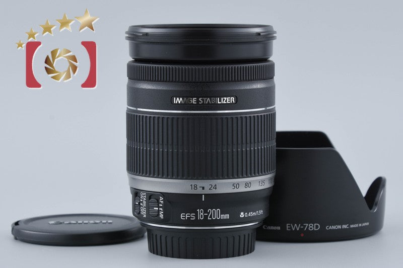 Canon EF-S 18-200mm f/3.5-5.6 IS