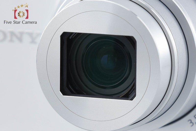 Sony Cyber-Shot DSC-WX350 White 18.2 MP Digital Camera [Multiple Languages]