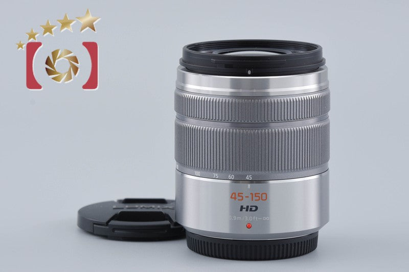 Panasonic LUMIX G VARIO 45-150mm f/4-5.6 ASPH. MEGA O.I.S. H-FS45150 Silver