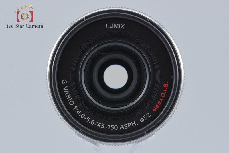 Panasonic LUMIX G VARIO 45-150mm f/4-5.6 ASPH. MEGA O.I.S. H-FS45150 Silver