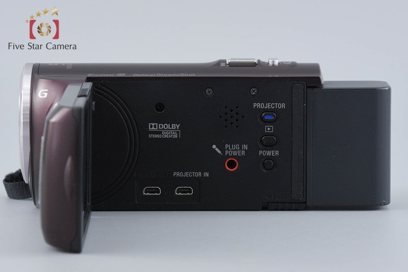 SONY HANDYCAM HDR-PJ390 Brown Digital HD Camcorder [Japanese Language Only]