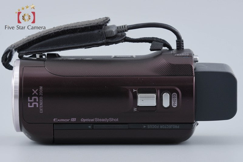 SONY HANDYCAM HDR-PJ390 Brown Digital HD Camcorder [Japanese Language Only]