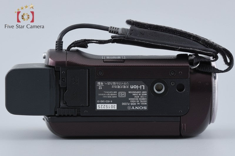 SONY HANDYCAM HDR-PJ390 Brown Digital HD Camcorder [Japanese Language Only]