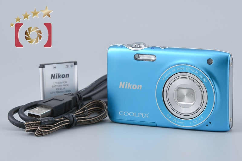 Nikon COOLPIX S3100 Casual Blue 14.0 MP Digital Camera
