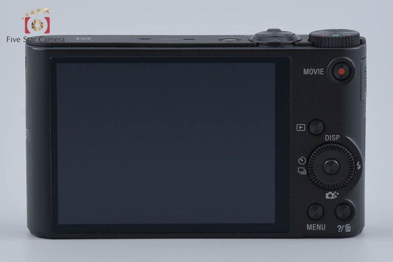 Sony Cyber-Shot DSC-WX350 Black 18.2 MP Digital Camera [Multiple Languages]