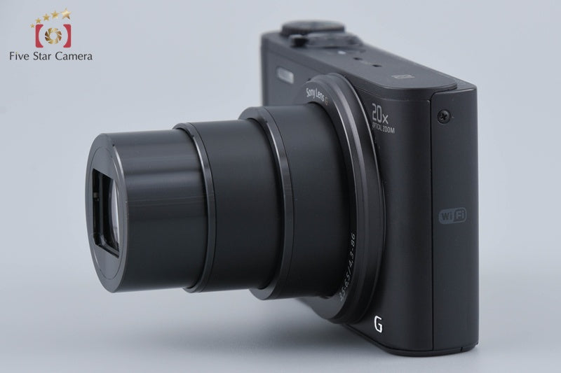 Sony Cyber-Shot DSC-WX350 Black 18.2 MP Digital Camera [Multiple Languages]