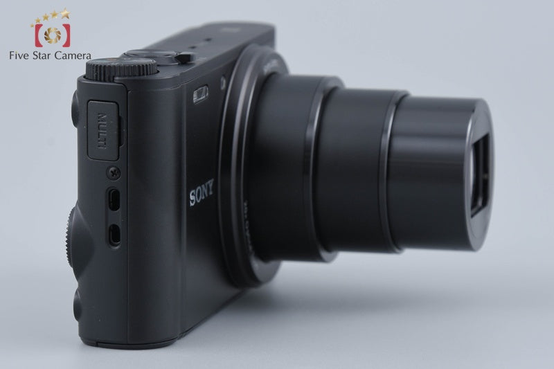 Sony Cyber-Shot DSC-WX350 Black 18.2 MP Digital Camera [Multiple Languages]