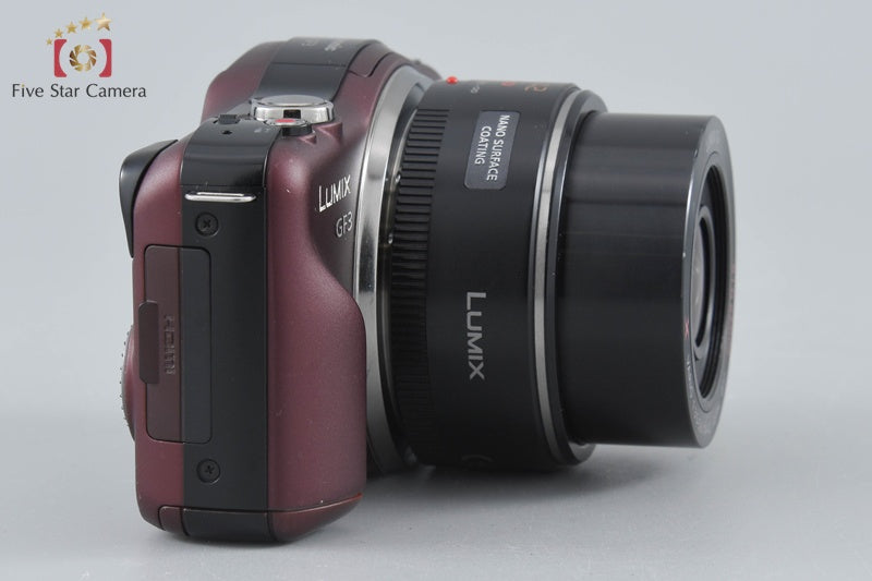 Panasonic LUMIX DMC-GF3 Brown 12.1 MP 14-42 Lens [Japanese Language Only]