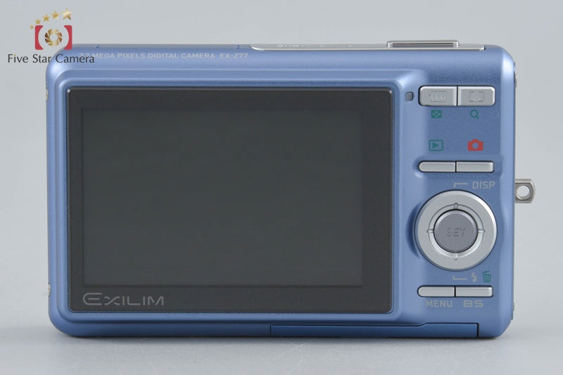 CASIO EXILIM EX-Z77 Blue 7.2 MP Digital Camera