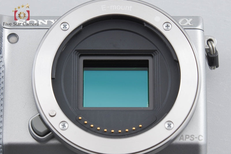 Sony α NEX-5R Silver 16.1 MP 16-50 Lens [Multiple Languages]