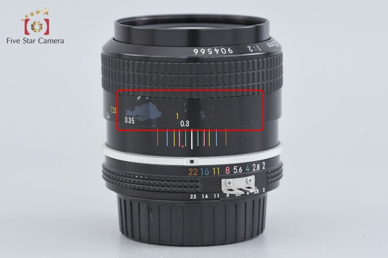 Nikon New NIKKOR 35mm f/2 Ai Converted