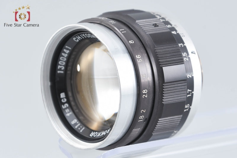 Minolta Super Rokkor 50mm f/1.8 L39 LTM Leica Thread Mount
