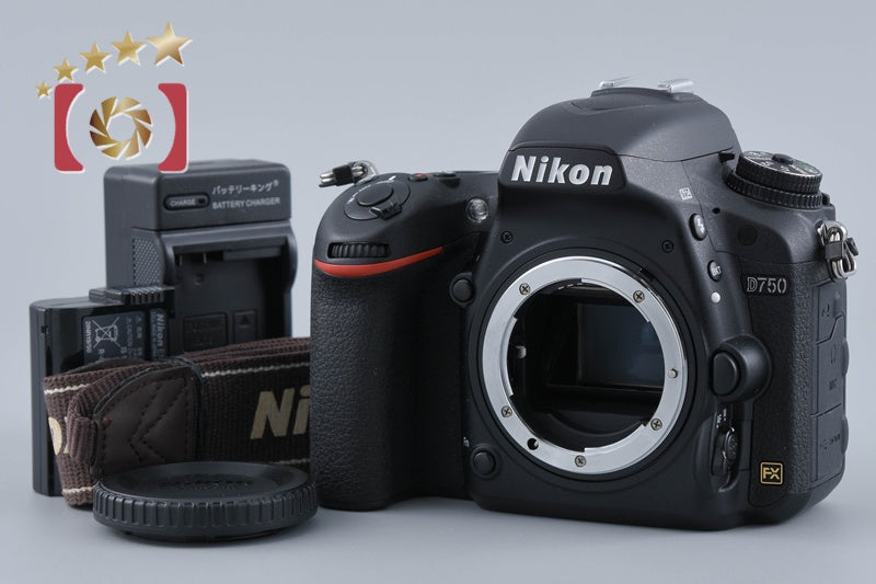 Nikon D750 24.3 MP Full Frame Digital SLR Camera Body