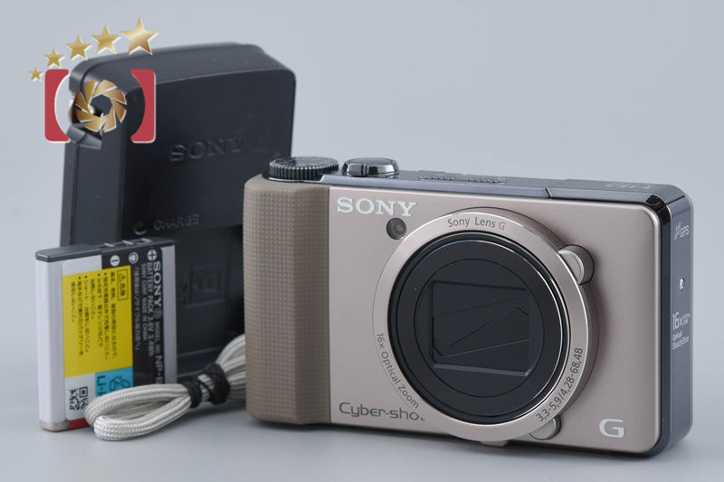 SONY Cyber-shot DSC-HX9V Gold 16.2 MP Digital Camera [Japanese Language Only]