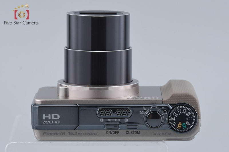 SONY Cyber-shot DSC-HX9V Gold 16.2 MP Digital Camera [Japanese Language Only]
