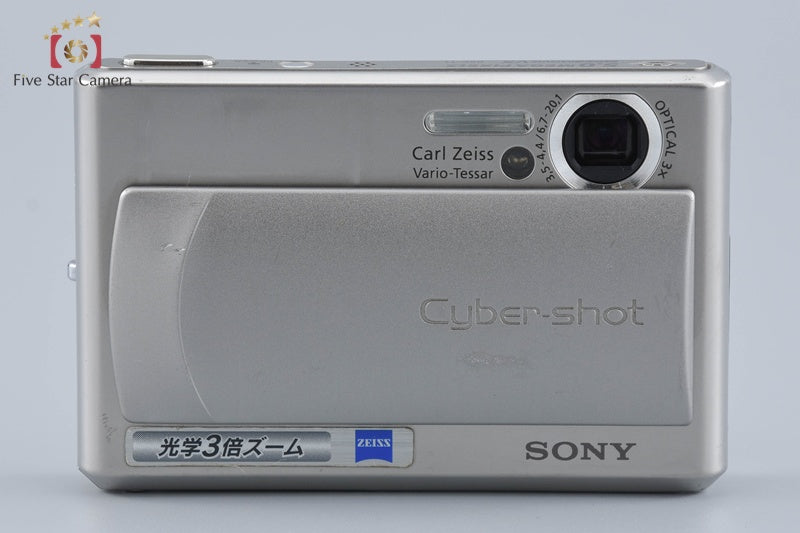 SONY Cyber-shot DSC-T1 Silver 5.1 MP Digital Camera