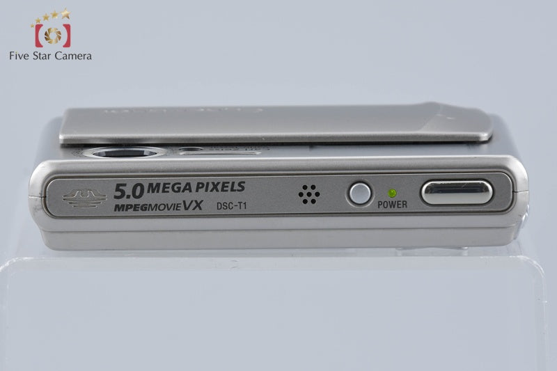 SONY Cyber-shot DSC-T1 Silver 5.1 MP Digital Camera