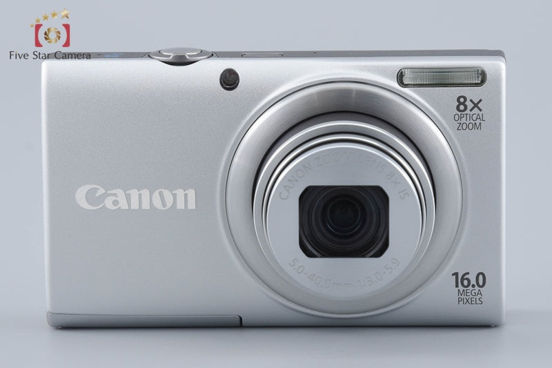 Canon PowerShot A4000 IS Silver 16.0 MP Digital Camera