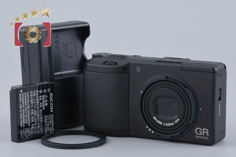 "Shutter count 979" Ricoh GR Digital II 10.0 MP Digital Camera