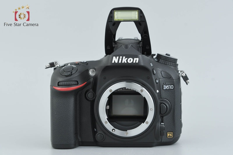 "Count 1,451" Nikon D610 24.3 MP Full Frame DSLR Camera Body