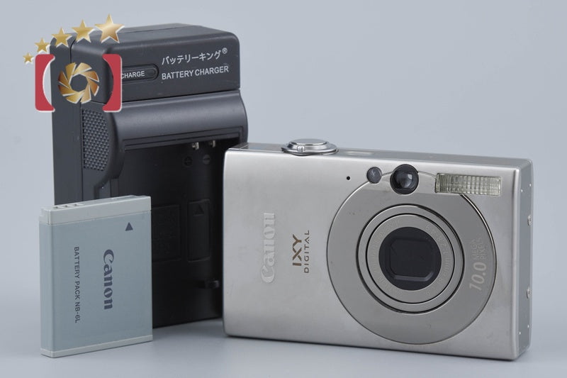 Canon IXY Digital 25 IS Silver 10.0 MP Digital Camera