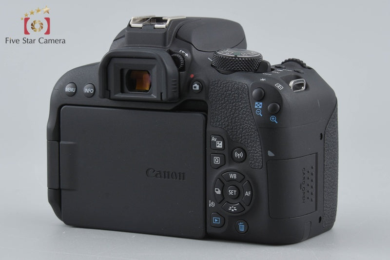 "Count 1,284" Canon EOS Kiss X9i / Rebel T7i / 800D 24.2 MP DSLR Camera Body