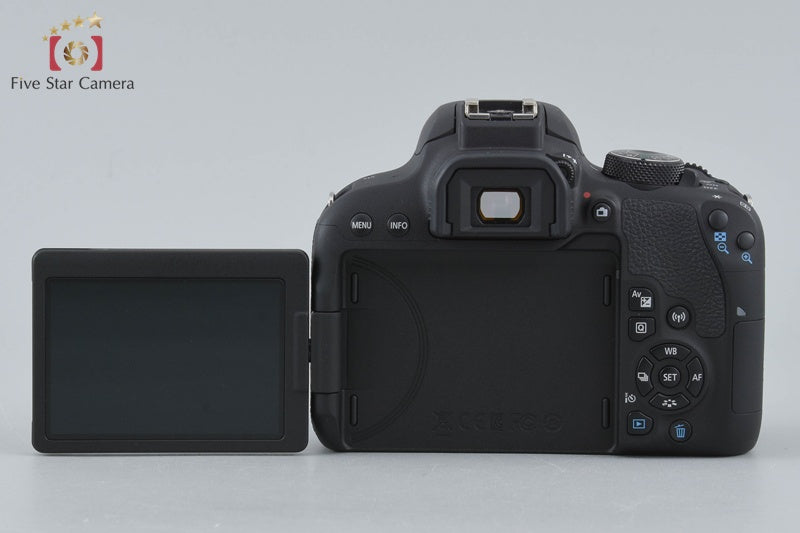 "Count 1,284" Canon EOS Kiss X9i / Rebel T7i / 800D 24.2 MP DSLR Camera Body