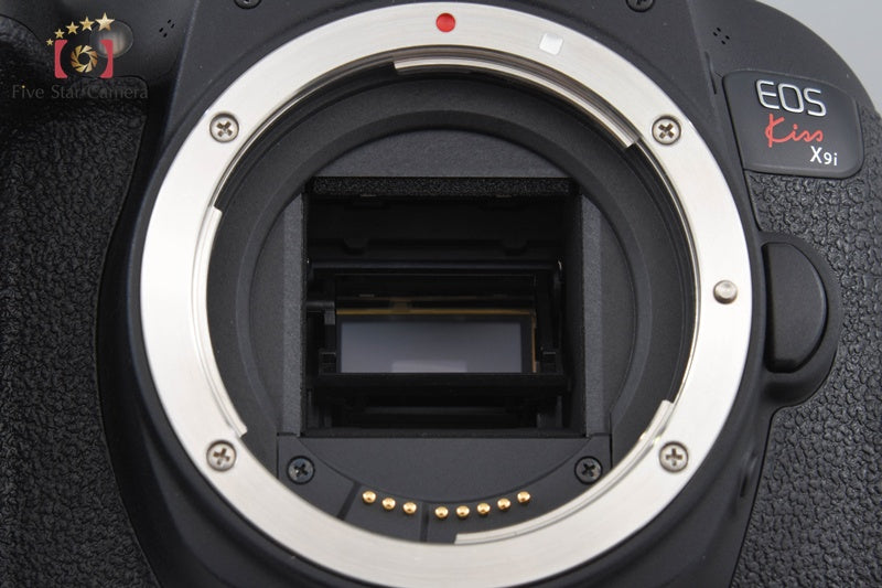 "Count 1,284" Canon EOS Kiss X9i / Rebel T7i / 800D 24.2 MP DSLR Camera Body