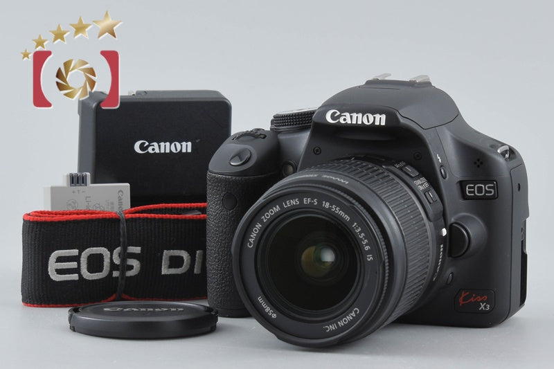 "Count 2,663" Canon EOS Kiss X3 / Rebel T1i / 500D 15.1 MP EF-S 18-55 IS Lens
