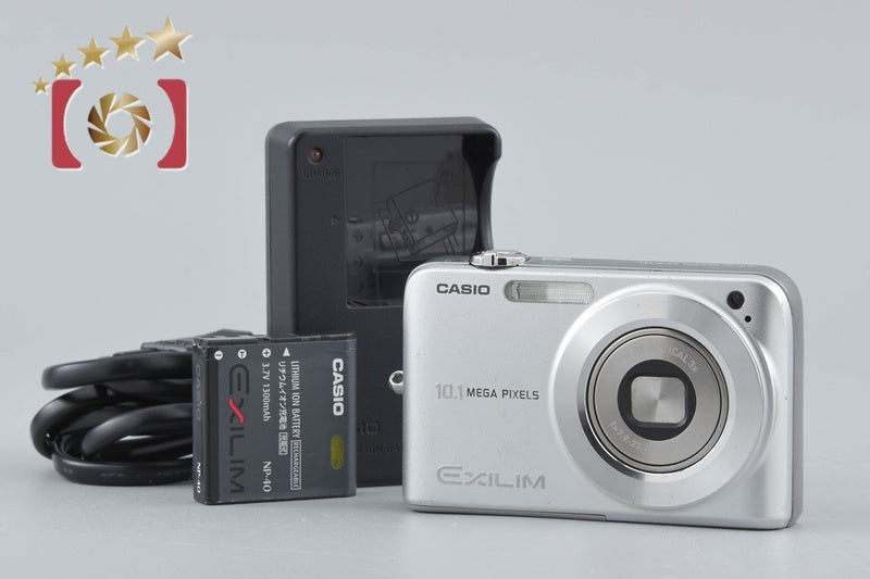 Casio EXILIM ZOOM EX-Z1050 Silver 10.1 MP Digital Camera