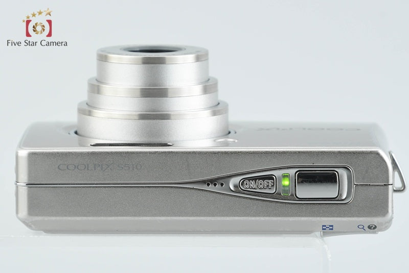 Nikon COOLPIX S510 Silver 8.1 MP Digital Camera