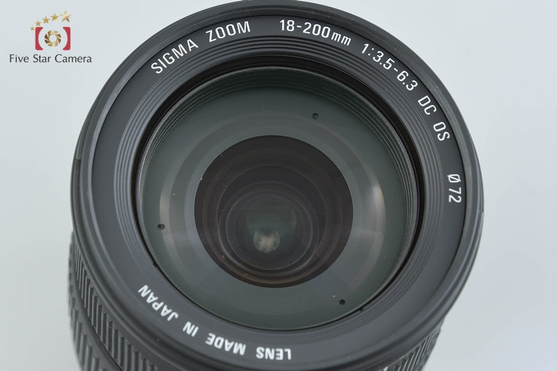 SIGMA 18-200mm f/3.5-6.3 DC OS for Canon w/ Box