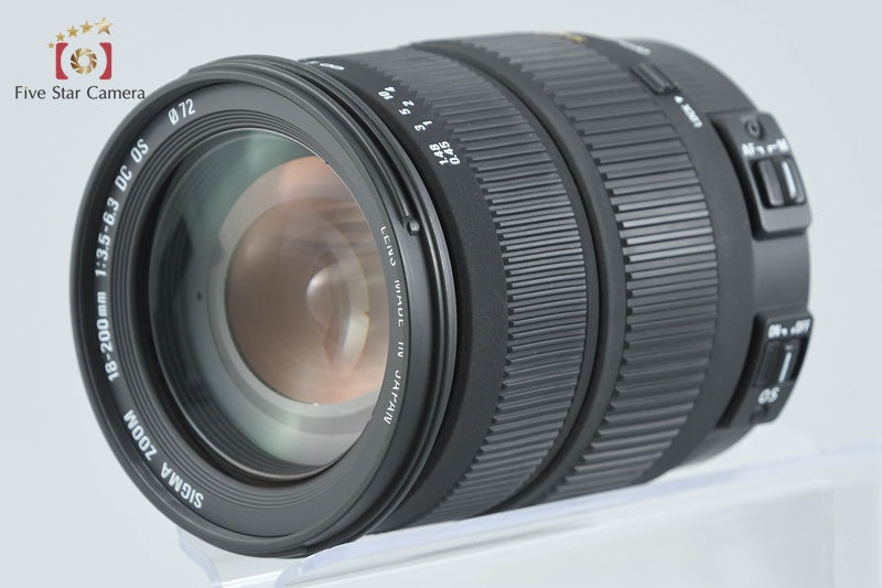 SIGMA 18-200mm f/3.5-6.3 DC OS for Canon w/ Box
