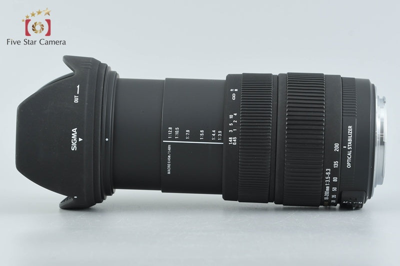 SIGMA 18-200mm f/3.5-6.3 DC OS for Canon w/ Box