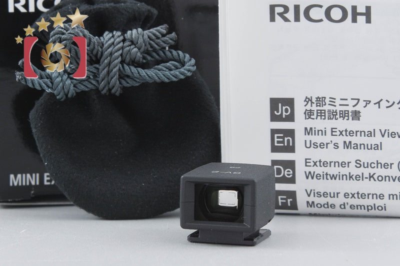 Ricoh GV-2 External Viewfinder for GR Digital Cameras w/ Box