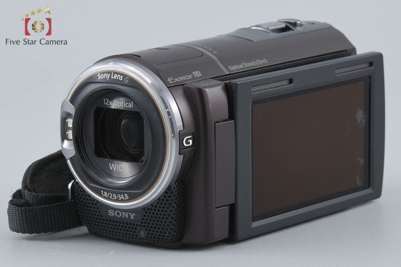 Sony HANDYCAM HDR-CX590V Brown Full Hi-Vision Camcorder [Japanese Lang