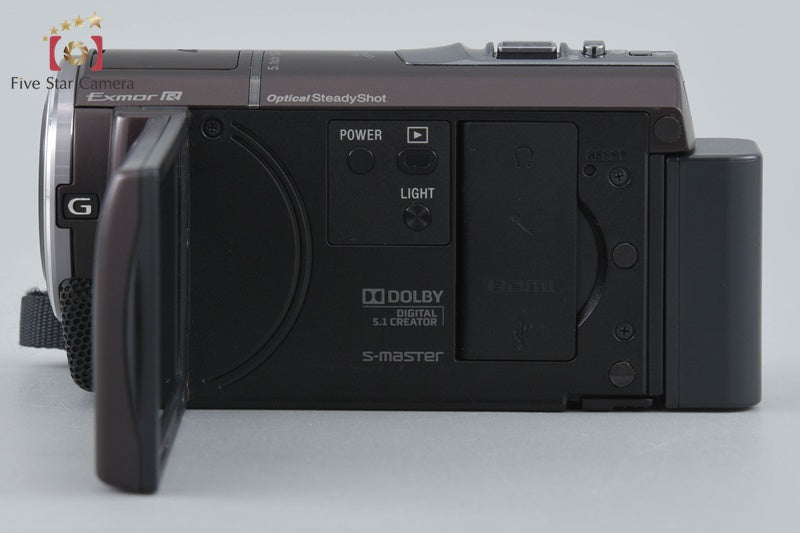 Sony HANDYCAM HDR-CX590V Brown Full Hi-Vision Camcorder [Japanese Language Only]