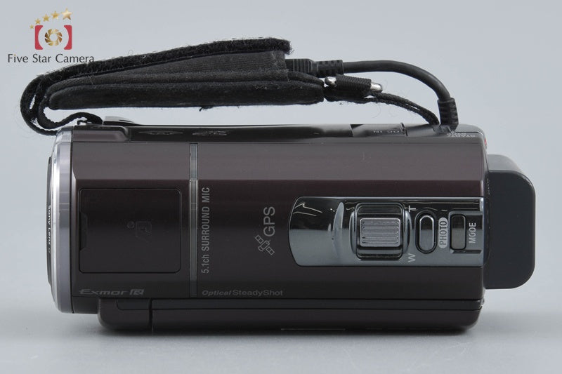 Sony HANDYCAM HDR-CX590V Brown Full Hi-Vision Camcorder [Japanese Language Only]
