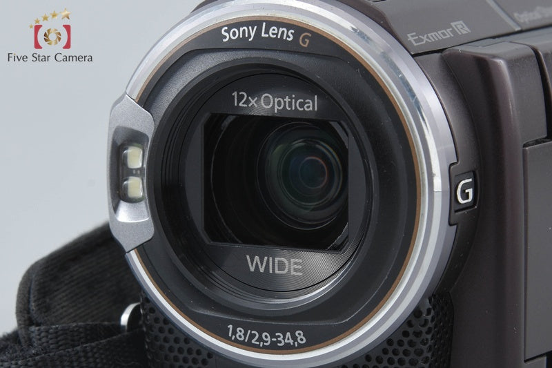 Sony HANDYCAM HDR-CX590V Brown Full Hi-Vision Camcorder [Japanese Language Only]