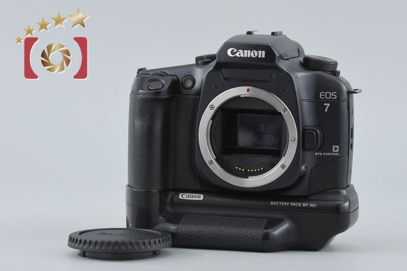 Canon EOS 7 35mm SLR Film Camera Body + BP-300 Battery pack