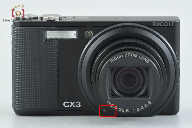"Shutter count 136" Ricoh CX3 10.0 MP Digital Camera