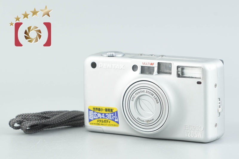 Pentax ESPIO 120SW Silver 35mm Point & Shoot Film Camera