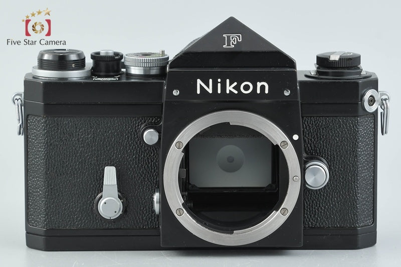Nikon F Eye Level Black Early Model 35mm SLR Film Camera Body
