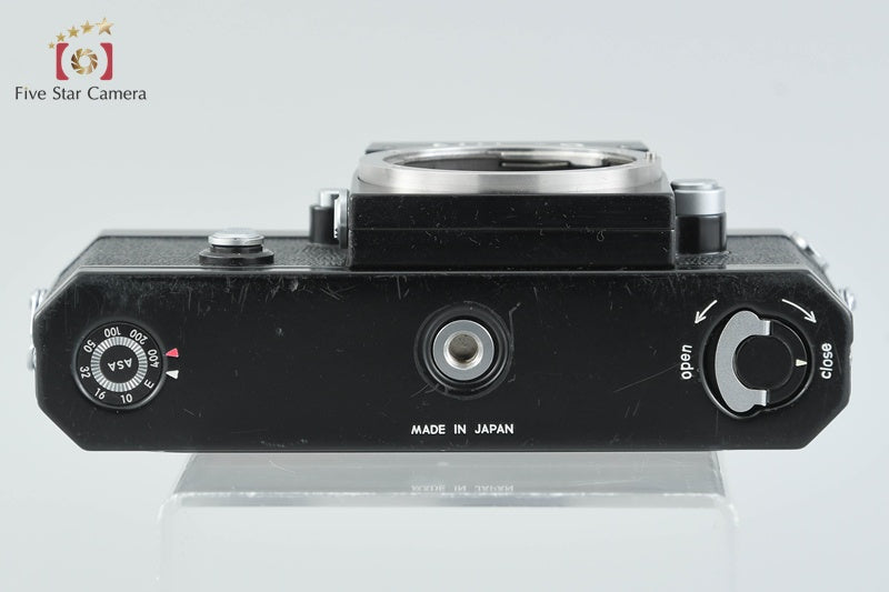 Nikon F Eye Level Black Early Model 35mm SLR Film Camera Body