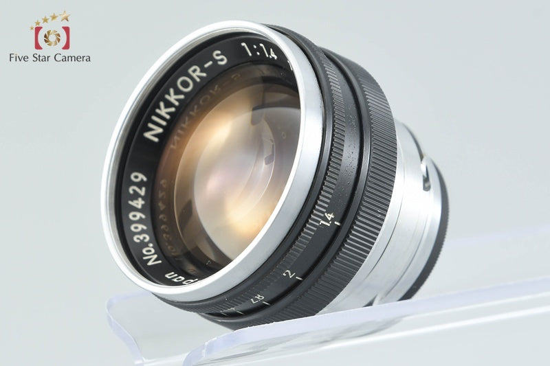 Nikon SP Early Model Silver + NIKKOR-S 50mm f/1.4