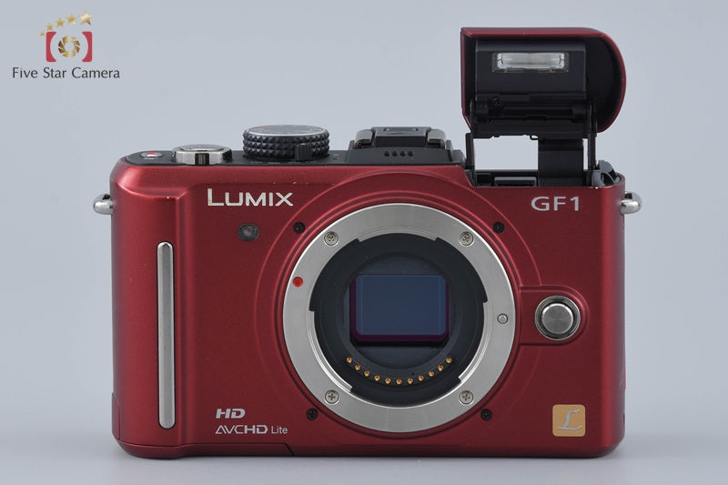 Panasonic LUMIX DMC-GF1C Urban Red 12.1 MP 20mm Lens [Japanese Language Only]