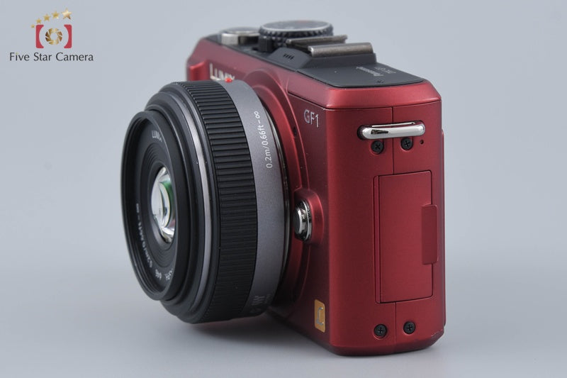 Panasonic LUMIX DMC-GF1C Urban Red 12.1 MP 20mm Lens [Japanese Language Only]