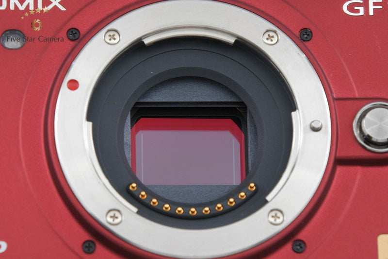 Panasonic LUMIX DMC-GF1C Urban Red 12.1 MP 20mm Lens [Japanese Language Only]